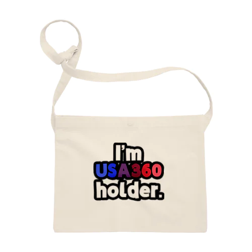 I'm USA360 holder. サコッシュ