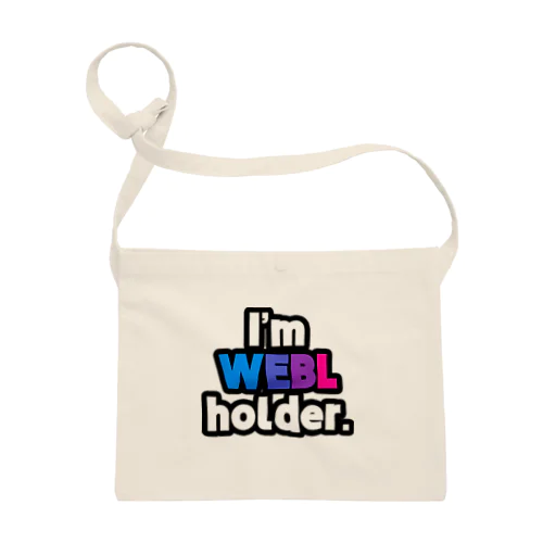 I'm WEBL holder. サコッシュ