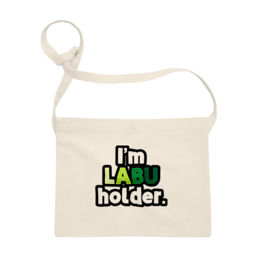 I'm LABU holder. サコッシュ