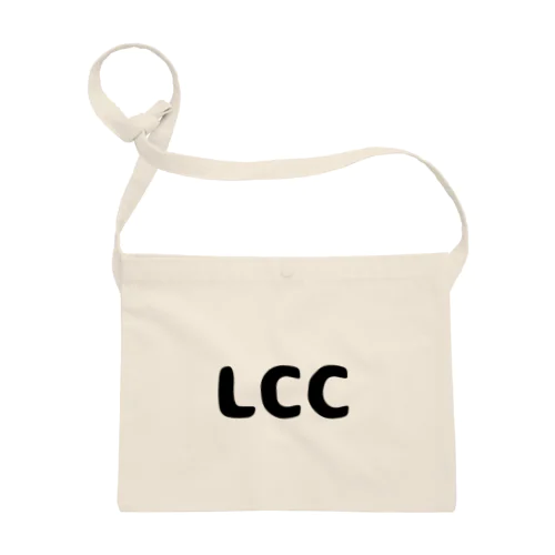 英語　「LCC」 サコッシュ