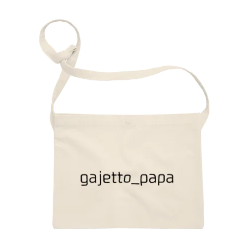 gajetto_papa（ガジェットパパ）文字ロゴ Sacoche