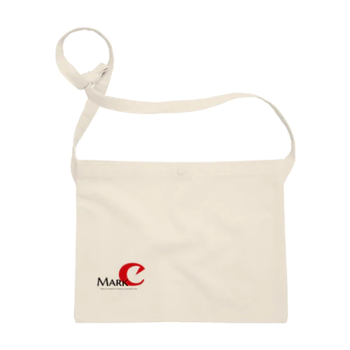 Mark C LOGO WHITE SLOGAN Sacoche