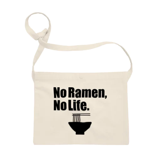 No Ramen, No Life. サコッシュ