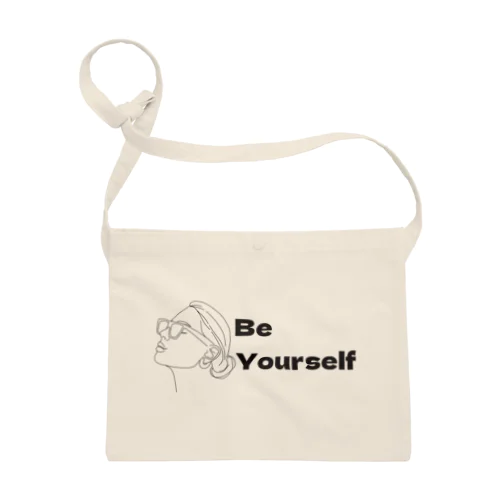 Be yourself  サコッシュ