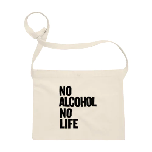 NO ALCOHOL NO LIFE ノーアルコールノーライフ サコッシュ