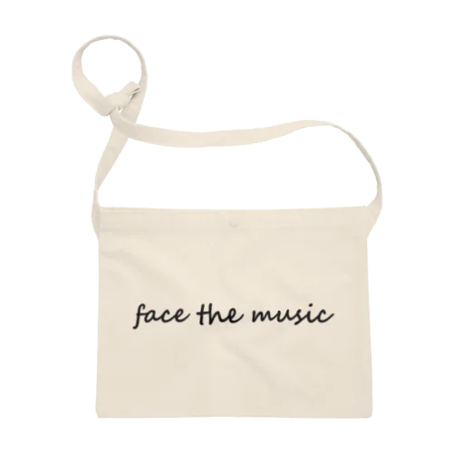 face the music Sacoche