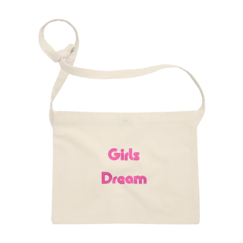 Girls Dream-少女たちが夢を持つことば サコッシュ