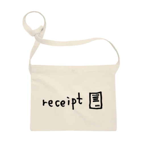 receipt サコッシュ