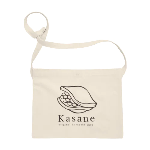 Kasaneロゴサコッシュ2色 Sacoche