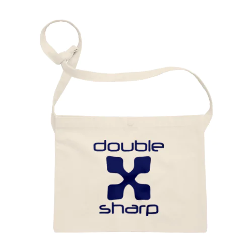 double sharp(blue) サコッシュ