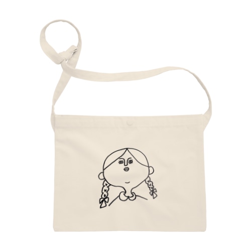 クセありおんなのこ。シンプル Sacoche