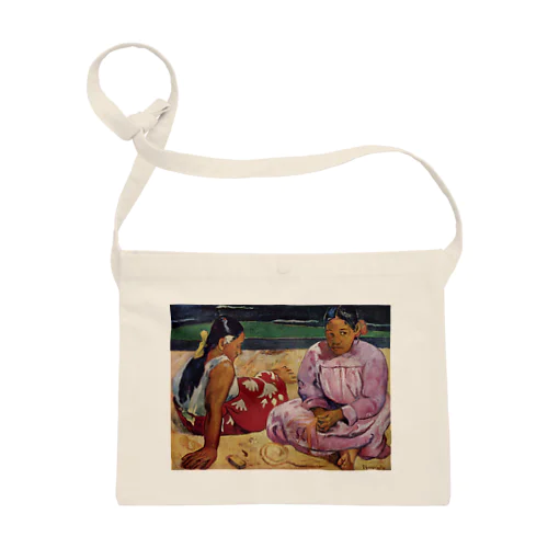 タヒチの女(浜辺にて) / ポール・ゴーギャン(Tahitian Women on the Beach 1891) サコッシュ