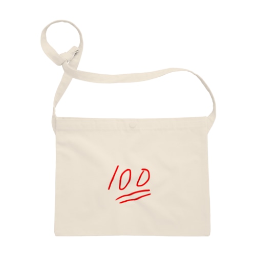 文字シリーズ「100点」 Sacoche