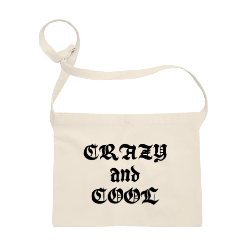 Crazy and cool サコッシュ