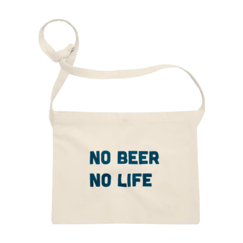 NO BEER  NO LIFE サコッシュ