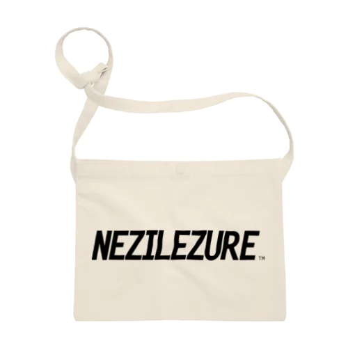 NEZILEZURE BLACK LOGO サコッシュ