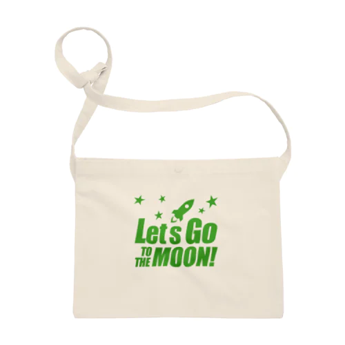 Let's go to the moon! サコッシュ