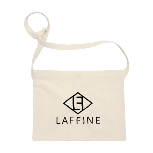 LAFFINE①black サコッシュ