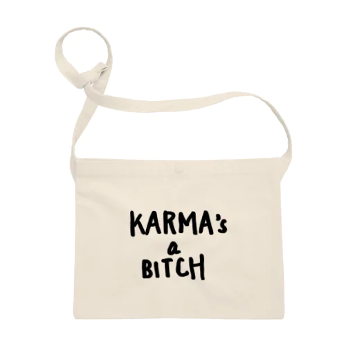 Karma’s a bitch サコッシュ