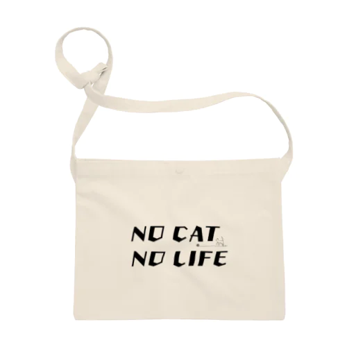 NO CAT NO LIFE 〜猫がいないと生きていけない〜 サコッシュ