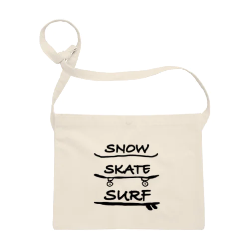 Snow Skate Surf サコッシュ