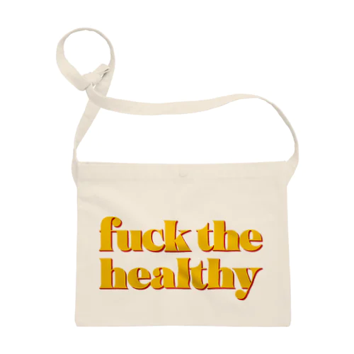 fuck the healthy BAG Sacoche