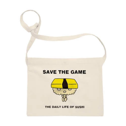 SAVE THE GAME サコッシュ