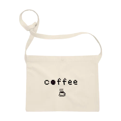 ドットデザインcoffee サコッシュ