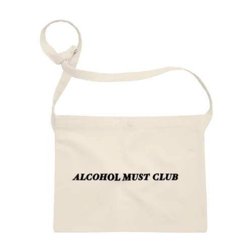 ALCOHOL MUST CLUB サコッシュ