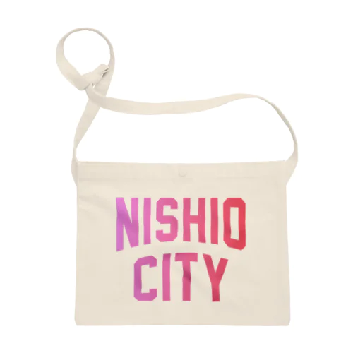 西尾市 NISHIO CITY Sacoche