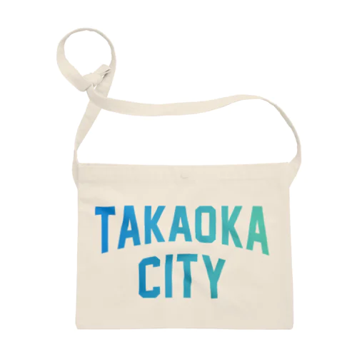 高岡市 TAKAOKA CITY Sacoche