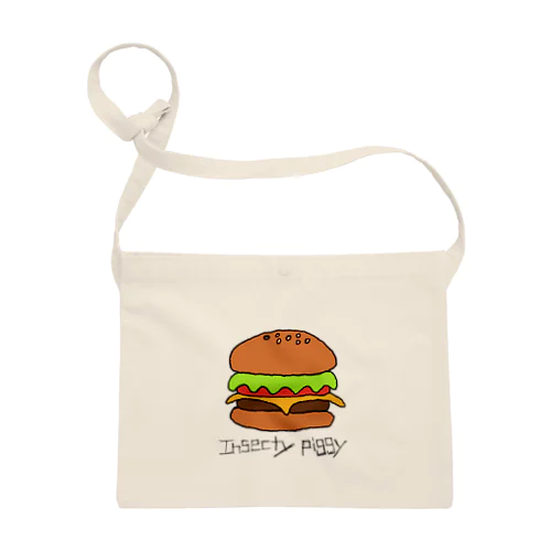 ハンバーガー🍔hamburger Sacoche