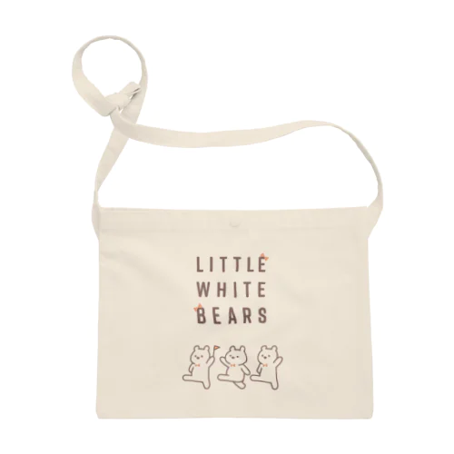 LITTLE WHITE BEARS(行進ver.） サコッシュ