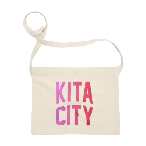 北区 KITA CITY ロゴピンク Sacoche