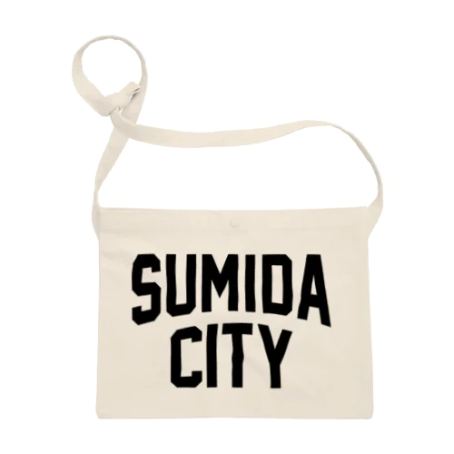 墨田区 SUMIDA CITY ロゴブラック サコッシュ