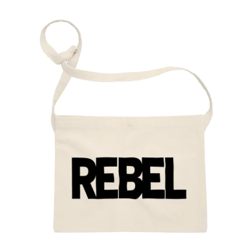 REBEL WHITE サコッシュ