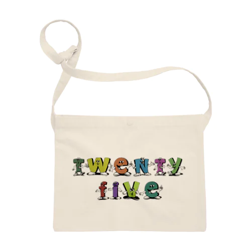 TwentyFive logo item サコッシュ