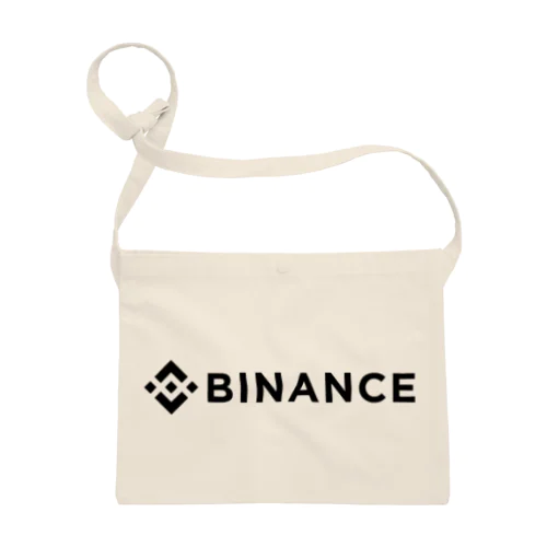 BINANCE-バイナンス- 黒ロゴ サコッシュ