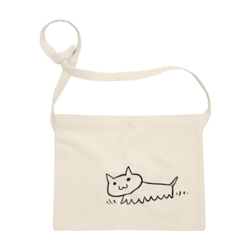 ねこではないなにか…仮にぬことする。（黒） Sacoche