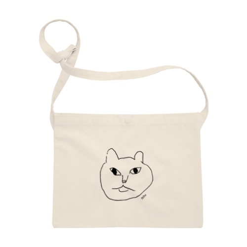 OINOE ねこ （黒） Sacoche