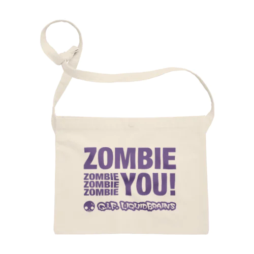 Zombie You!（purple print） Sacoche