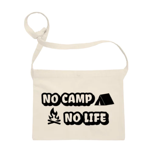 NO CAMP NO LIFE サコッシュ