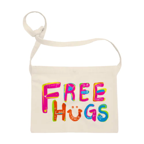 フリーハグ／FREE HUGS Sacoche