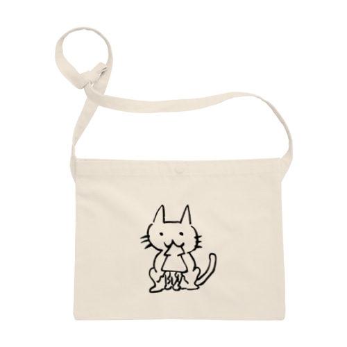 スルメイカとねこ。 Sacoche