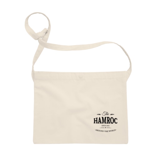HAMROC ロゴ (黒) Sacoche