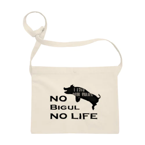 NO BIGUL NO LIFE サコッシュ