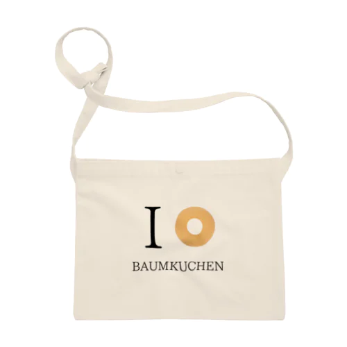 I LOVE BAUMKUCHEN サコッシュ