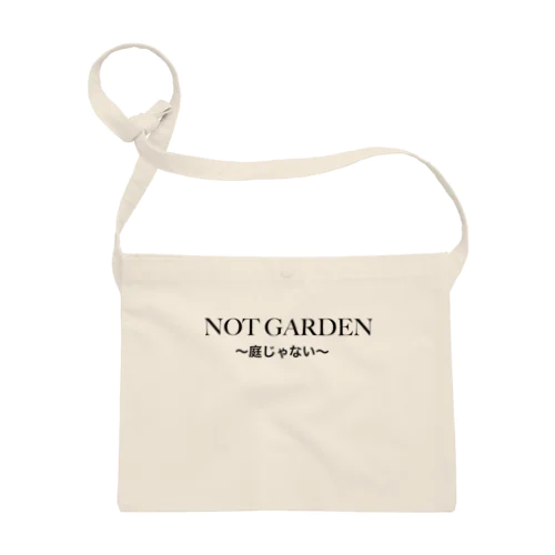 NOT GARDEN Sacoche