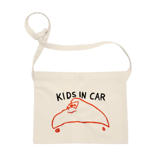 まっくぃン　KIDSinCAR サコッシュ