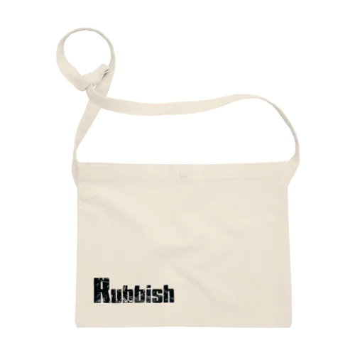 Rubbish ロゴ サコッシュ